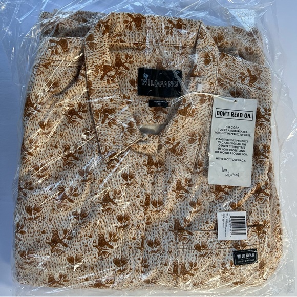 1X WILDFANG BIRD PRINT COVERALL - Picture 2 of 4